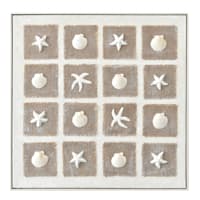 Ty Pennington Seashell & Starfish Canvas Wall Art, 33"