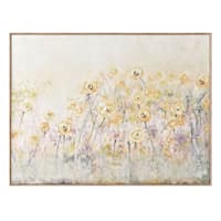 Honeybloom Framed Floral Canvas Wall Art, 48x36