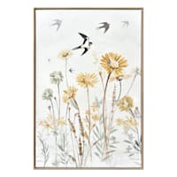 Honeybloom Framed Floral Canvas Wall Art, 24x36