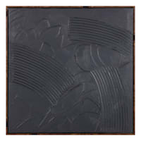 Crosby St. Framed Abstract Textured Canvas Wall Art, 24"