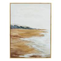 Ty Pennington Framed Shore Canvas Wall Art, 18x24
