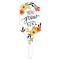 You Grow Girl Yard Stake, 6"