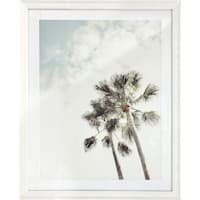 Providence Glass Framed Palm Print Wall Art, 24x30