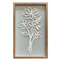 Found & Fable Framed Stem Canvas Wall Art, Black Sold by at Home