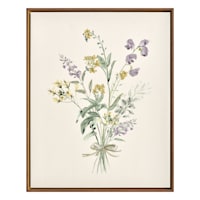 Honeybloom Framed Floral Canvas Wall Art, 16x20