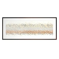 Crosby St. Glass Framed Abstract Print Wall Art, 41x17