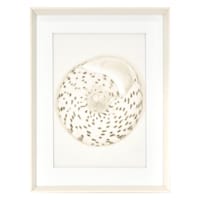 Ty Pennington Glass Framed Pebble Print Wall Art, 17x21