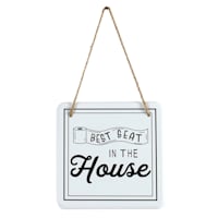 Best Seat In The House Bath Wall Decor, 8"