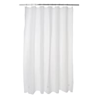 Aqua Premium Peva 6G White Shower Liner, 70x72
