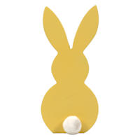 Homespun Easter Blue Bunny Table Decor, 8"