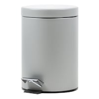 Grey Step Trash Can, 3l