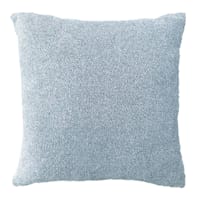 Blue Heathered Cozy Plush Throw Pillow, 24"