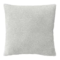 Grey Heathered Cozy Plush Throw Pillow, 18"