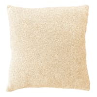 Brown Heathered Cozy Plush Throw Pillow, 18"