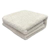 Brown Heathered Cozy Plush Throw Blanket, 50x60