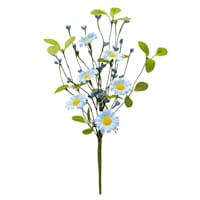 Blue Daisy Floral Pick, 12"
