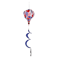 Heart Balloon Hanging Wind Spinner, 55"