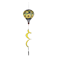 Sunflower Balloon Hanging Wind Spinner, 55"