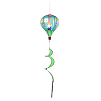 Gnome Balloon Hanging Wind Spinner, 55"