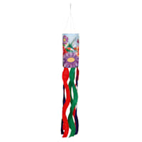Hummingbird Outdoor Hanging Windsock, 38"