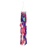 Peacock Hanging Windsock, 38"