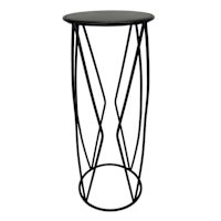 Providence Black Metal Plant Stand, Large