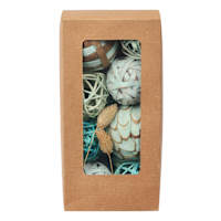 Blue & Green Dried Ball Mix in Acetate Box