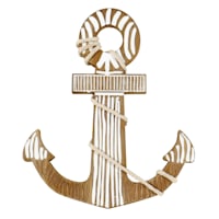 Rope Anchor Outdoor Wall Decor, 10x12