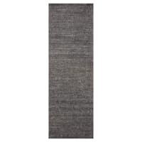 Crosby St. Benedict Charcoal Wool Runner, 2x6