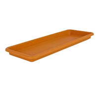 Terracotta Window Box Outdoor Saucer, 27"