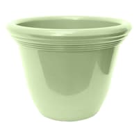 Honeybloom Seafoam Capri Outdoor Planter, Medium