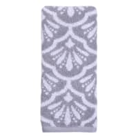 Providence Luxury Jacquard Grey Hand Towel, 16x28