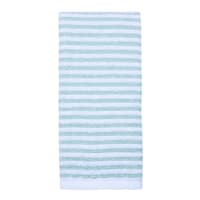 Essential Striped Green Hand Towel, 16x26