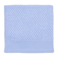 Providence Melange Light Blue Washcloth, 13"