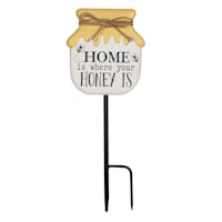 Honeybloom Home Is Where Your Honey Is Yard Stake, 14"