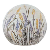 Floral LED Outdoor Garden Gazing Ball, Small