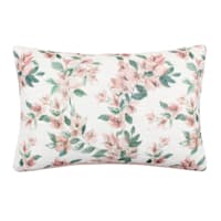Tracey Boyd Rust & Natural Black Stripe Lumbar Outdoor Lumbar Throw Pillow, 14x26
