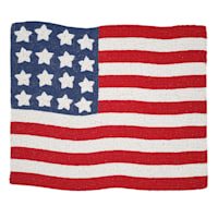 Providence Beaded Patriotic Flag Placemat, 14x16