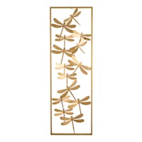 Honeybloom Dragonfly Outdoor Wall Decor, 12x36