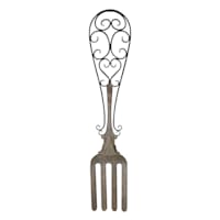 Metal Fork Wall Decor