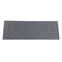 4-Pack Grey Rubber Stair Treads, 10x30
