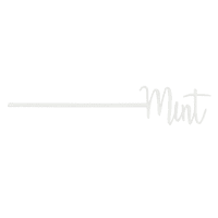Honeybloom Mint Metal Herb Marker, 10"