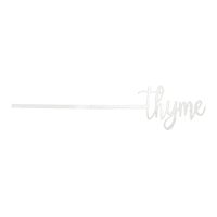 Honeybloom Thyme Metal Herb Marker, 10"