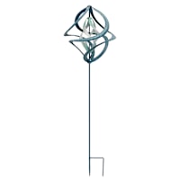 Ty Pennington Blue Metal Wind Spinner, 42"