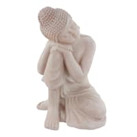 Found & Fable Buddha Outdoor Garden Statue, 20"