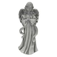 Praying Angel Outdoor Garden Statue, 17"