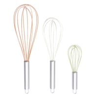 3-Piece Kitchen Whisk Set