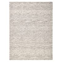 (A517) Crosby St. Tahoe Neutral Grey Textured Abstract Area Rug, 5x7