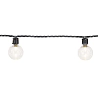 30-Count LED G40 Globe String Lights with Black Wire
