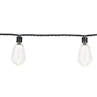 30-Count LED Edison String Lights with Black Wire